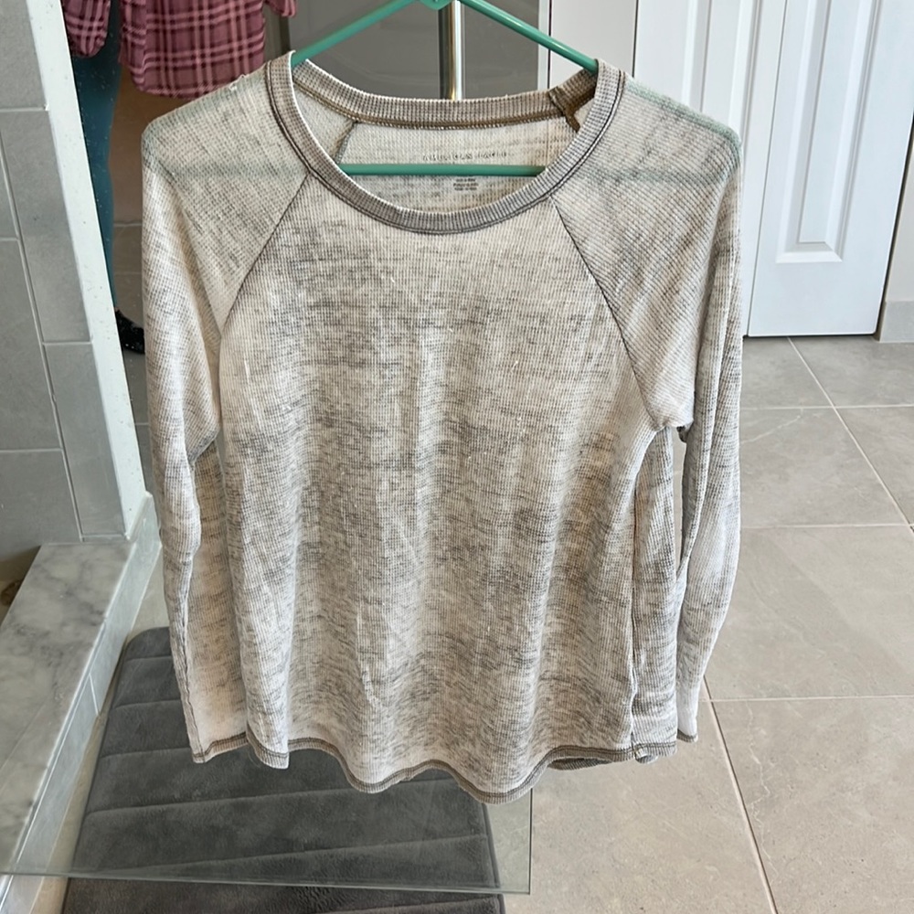 AE waffle shirt